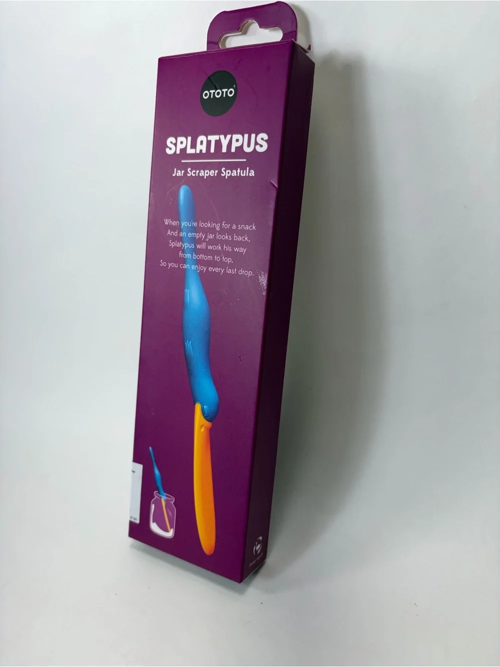 Ototo Splatypus Jar Spatula Kitchen Fun Gadget Tool NEW